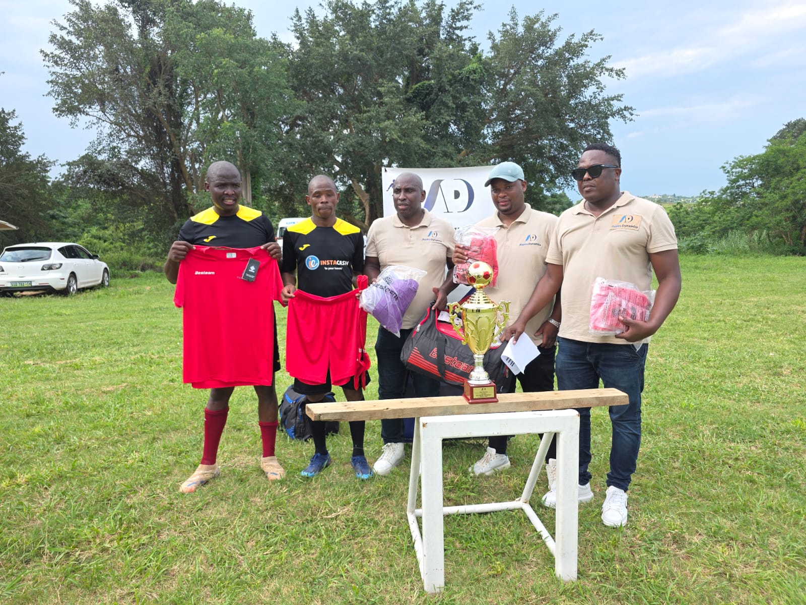 Supporters and players